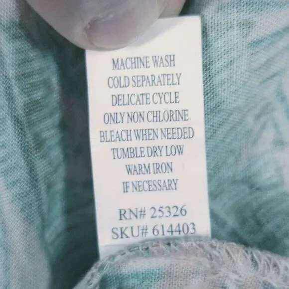 NWOT World Market Exotic Pajamas Womens Size L/XL Jungle Print Nightshirt ebr - Picture 11 of 11